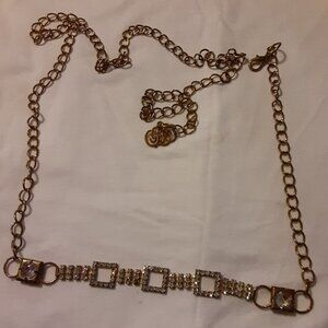 Rhinestone Fashion Belt